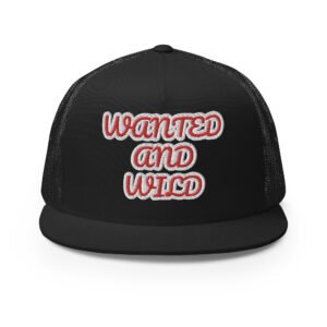 Casquette Trucker Wanted and Wild