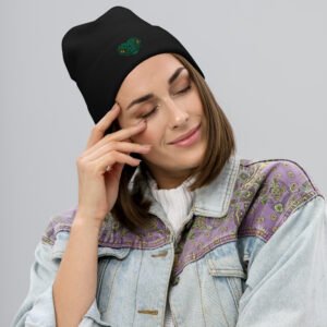 Bonnet brodé Tête De Serpent