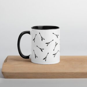 Mug Coloré Guitares Flying V