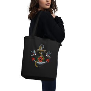 Tote bag Bio Ancre et Hirondelles