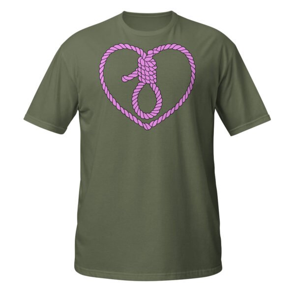T-shirt Femme Cœur et Corde - Esprit Dark Art - 100% Exclusif