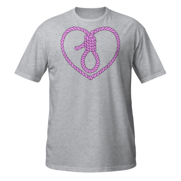 T-shirt Femme Cœur et Corde - Esprit Dark Art - 100% Exclusif