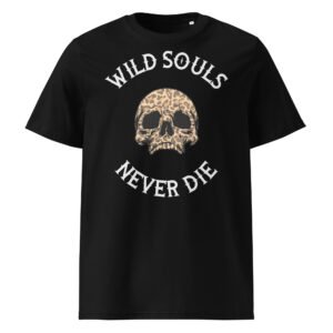 T-shirt Homme Rock Crane Leopard - Noir