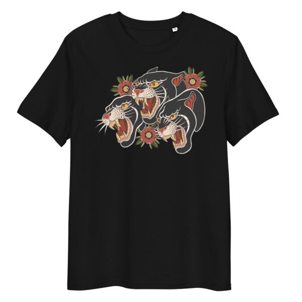T-shirt Femme Panthères Noires - Noir