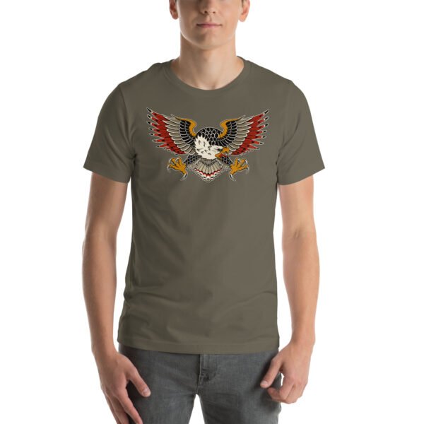 T-Shirt Aigle Old School Traditionnel