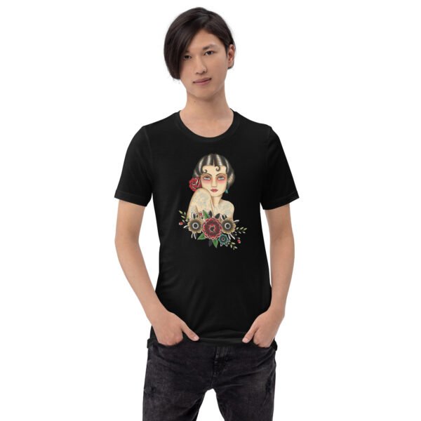 T-shirt femme tatouée old school