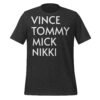 T-shirt Femme Motley Crüe Members