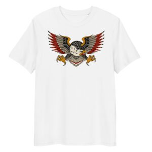 T-shirt Femme Aigle Old School - Blanc