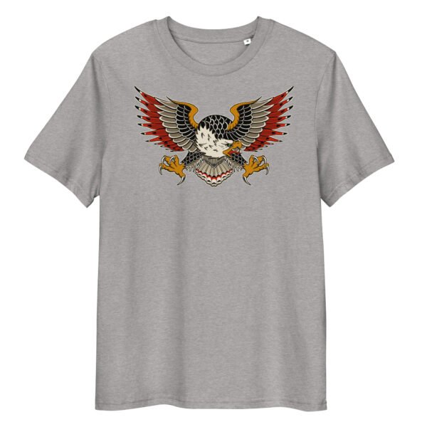 T-shirt Femme Aigle Old School - Gris Chiné