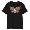 T-shirt Femme Aigle Old School - Noir