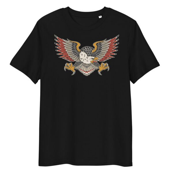 T-shirt Femme Aigle Old School - Noir