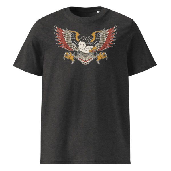 T-shirt Homme Aigle Old School - Gris Foncé Chiné