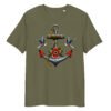 T-shirt Femme Ancre et Hirondelles - Kaki