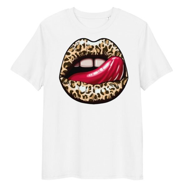 T-shirt Femme Bouche Rock - Blanc