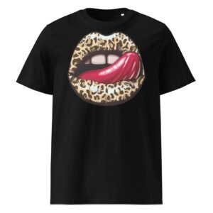 T-shirt Homme Bouche Rock - Noir