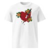 T-shirt Homme Cœur Poignardé - Blanc