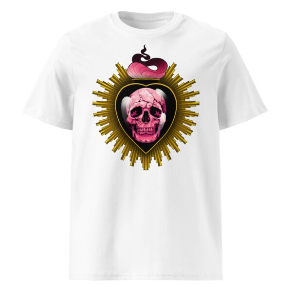 T-shirt Homme Cœur Sacré - Blanc