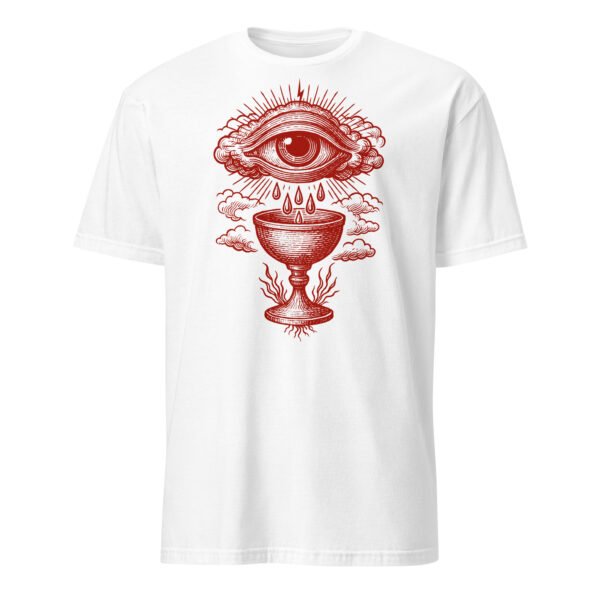 T-shirt Homme Œil Mystique - Blanc