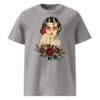 T-shirt Homme Pin Up tatouée - Gris Chiné