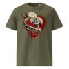 T-shirt Homme Squelettes Enlacés - Le Style Traditionnel Old School Garanti - 100% Coton Bio