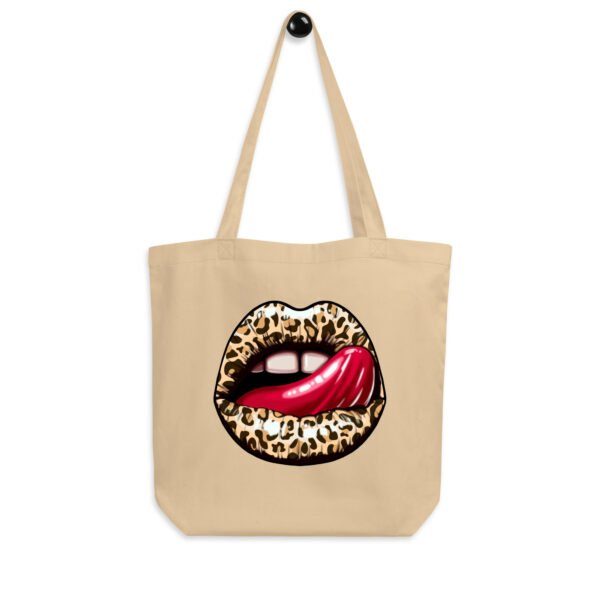 Tote Bag Écologique Bouche Rock - Lèvres Sauvages - 100% Irresistible