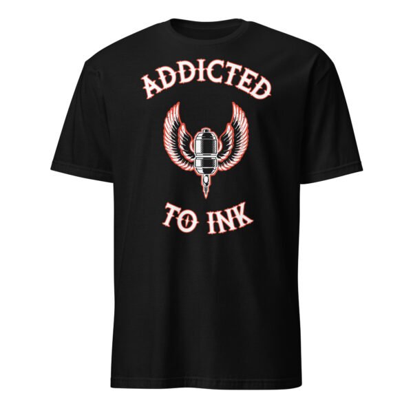 T-shirt Homme Passionné de Tatouages - Noir