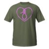 T-shirt Gothique Femme Cœur et Corde - Esprit Dark Art - 100% Exclusif