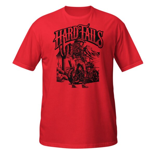 T-shirt Femme Biker Cowgirl – Hard Tails – Design Unique