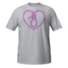 T-shirt Gothique Femme Cœur et Corde - Esprit Dark Art - 100% Exclusif