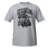 T-shirt Femme Biker Cowgirl - Gris Chiné