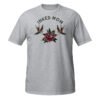 T-shirt Femme Maman Tatouée - Un Design Unique de Tatouage Traditionnel, Rose et Hirondelles