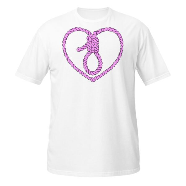 T-shirt Gothique Femme Cœur et Corde - Esprit Dark Art - 100% Exclusif