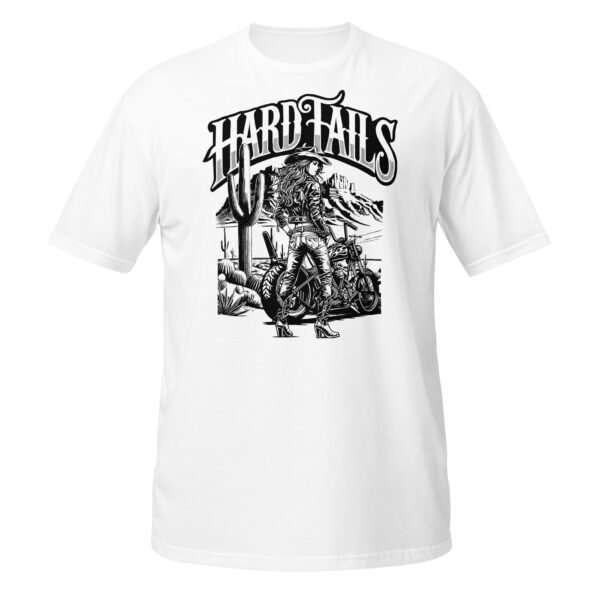 T-shirt Femme Biker Cowgirl – Hard Tails – Design Unique