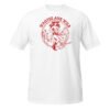 T-shirt Femme Cowgirl et Lasso - Rouge - Blanc