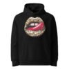 Hoodie Femme Bouche Rock - Lèvres Sauvages – 100% Irresistible