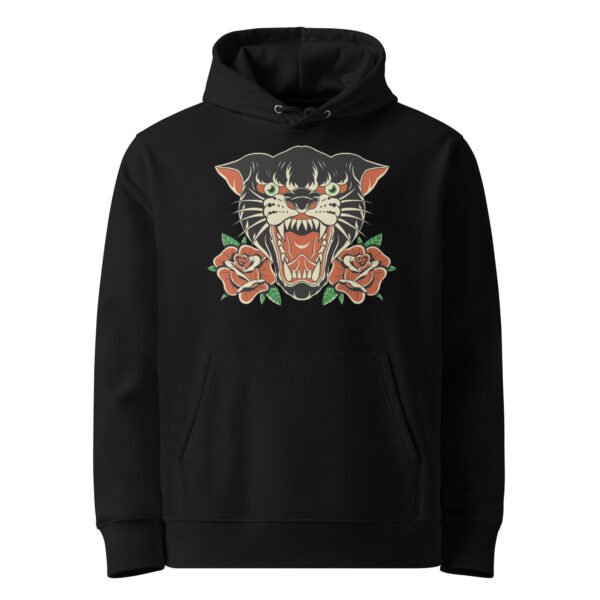 Hoodie Femme Panthère Old School - Un Design Fort