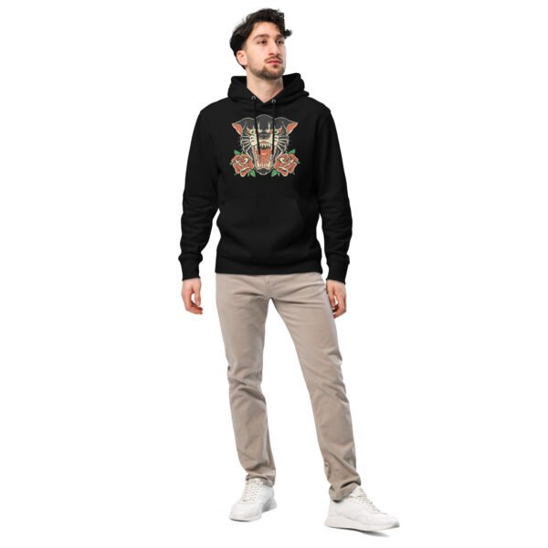 Hoodie Homme Panthère Old School - Un Design Fort