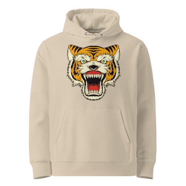 Hoodie Homme Tigre Old School– Confort Premium et Design Puissant