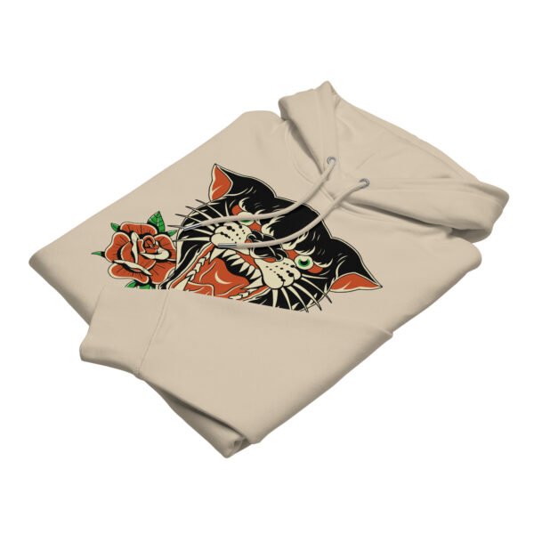 Hoodie Femme Panthère Old School - Un Design Fort