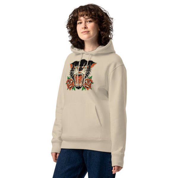 Hoodie Femme Panthère Old School - Un Design Fort
