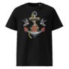 T-shirt Homme Ancre et Hirondelles - Noir