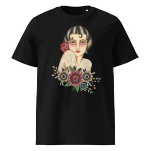 T-shirt Homme Pin Up tatouée - Noir