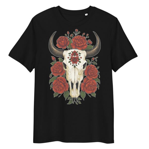T-shirt Femme Crâne de Buffle – Un Design Western Unique