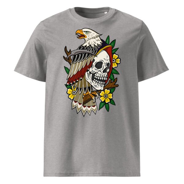 T-shirt Homme Aigle et Crane - Un Style Tatouage Old School Exclusif