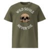 T-shirt Homme Rock Crane Leopard - Wild Souls, Never Die - 100% Rock