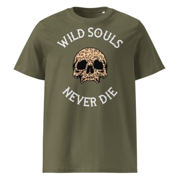 T-shirt Homme Rock Crane Leopard - Wild Souls, Never Die - 100% Rock