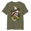 T-shirt Femme Aigle et Crane - Un Style Tatouage Old School Exclusif