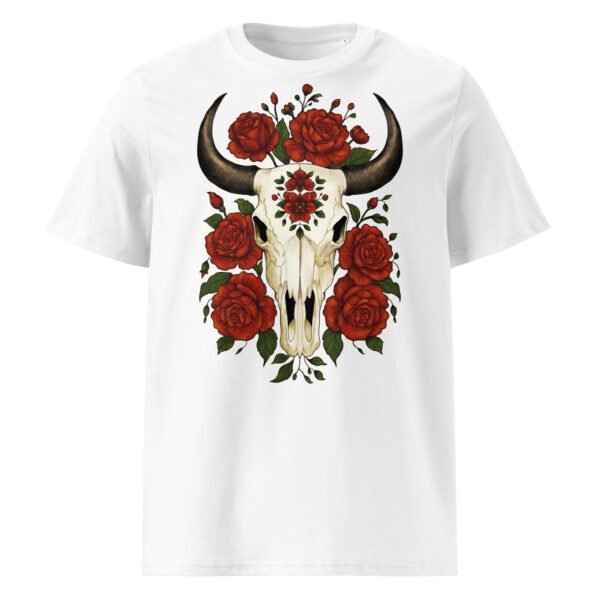 T-shirt Homme Crâne de Buffle – Un Design Western Unique