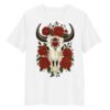 T-shirt Femme Crâne de Buffle - Blanc