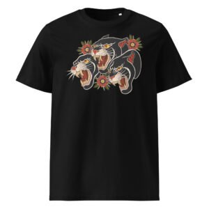 T-shirt Homme Panthères Noires - Noir